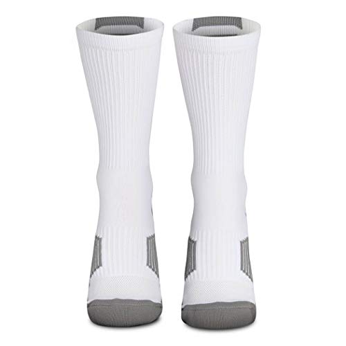 ChalkTalkSPORTS Custom Team Number Socks | Youth & Adult Athletic Performance Socks | White | Choose Your Number - Image 3
