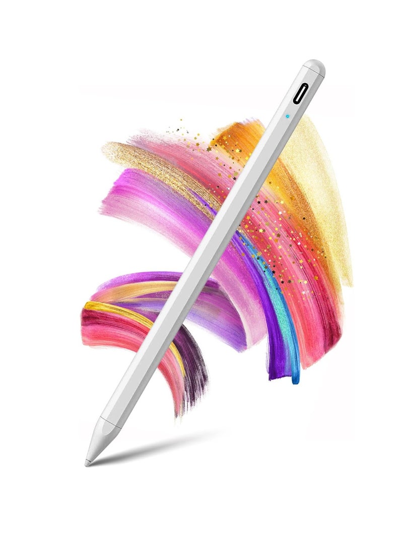 Stylus Pen for iPad with Palm Rejection, 2nd Generation Compatible with iPad Pro 11/12.9 inch (2018-2023), iPad 10th-6th Gen, iPad Mini 5th/6th Gen, iPad Air 3rd-5th Gen  - Image 1