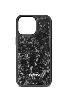 crbn Carbon Fiber Phone Case for iPhone 15 Slim Lightweight Forged Design Shockproof Drop Protection Carbon Fiber Texture Anti-Scratch Cover Non Slip Grip for Maximum Durability 