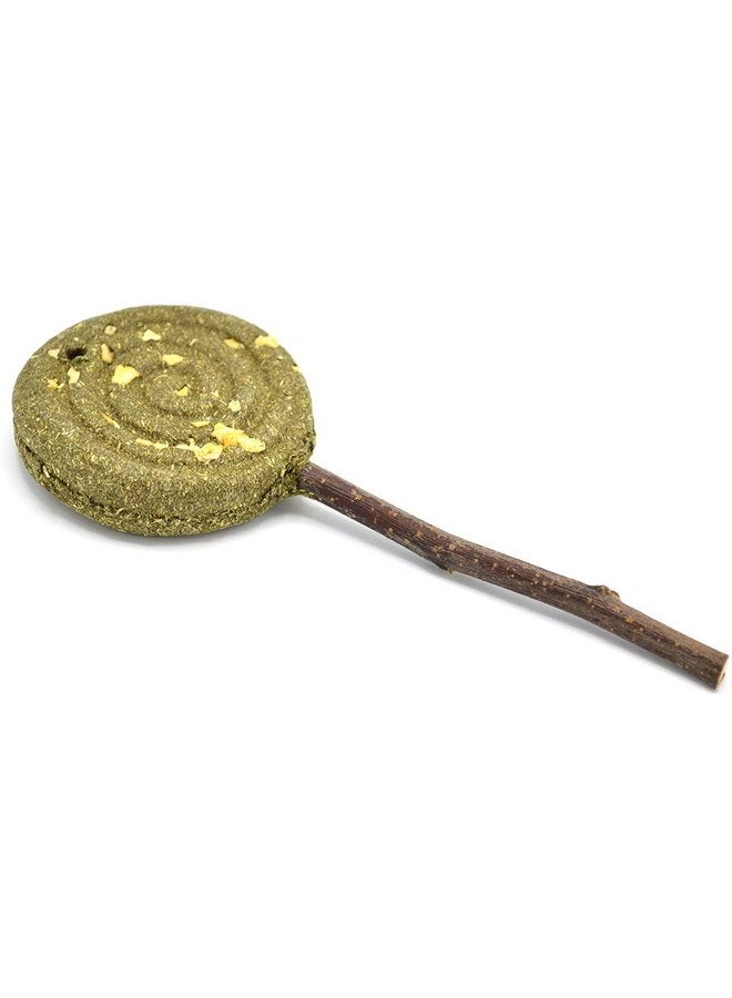 أوكسبو مجموعة Oxbow Animal Health من قطعتين من حلوى Timothy =Lollipop للحيوانات الصغيرة: التفاح والجزر - Image 4