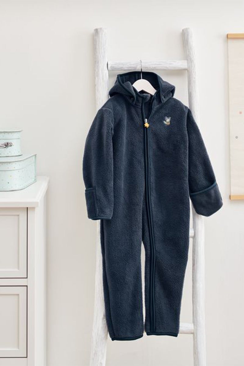 Tchibo Toddlers Boy Textured Sweater Proper, Navy - Image 1