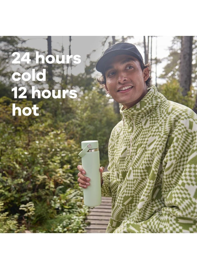 Hydro Flask Wide Mouth Water Bottle 946ml (32 oz) - Insulated Stainless Steel - Leak-Proof Flex Cap - Reef - view 3