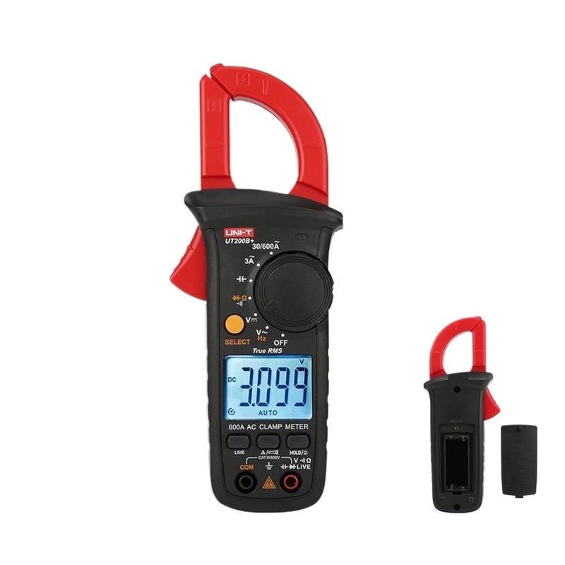 UT200A+ UT200B+ Clamp Meter Digital Professional Electrical Tester Pliers Ammeter AC/DC Voltage Detector(UT200A Plus) - Image 1