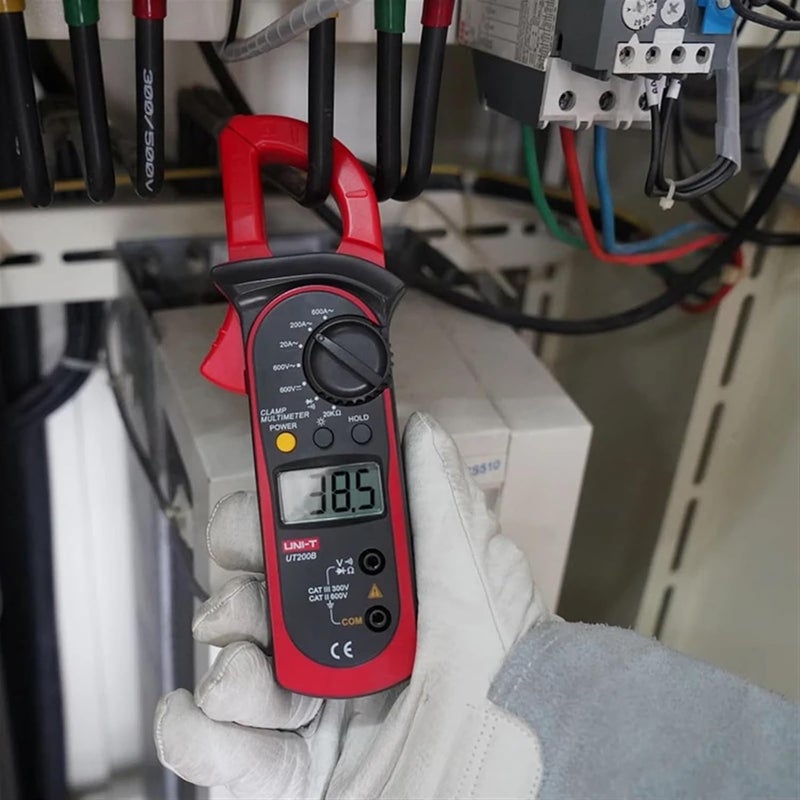 UT200A+ UT200B+ Clamp Meter Digital Professional Electrical Tester Pliers Ammeter AC/DC Voltage Detector(UT200A Plus) - Image 5