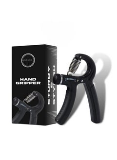 Chubs Fitness Series Hand Gripper For Men & Women For Gym Workout Hand Exercise Equipment To Use In Home For Forearm Exercise Finger Exercise Power Gripper (Metalic Black)  - Image 1