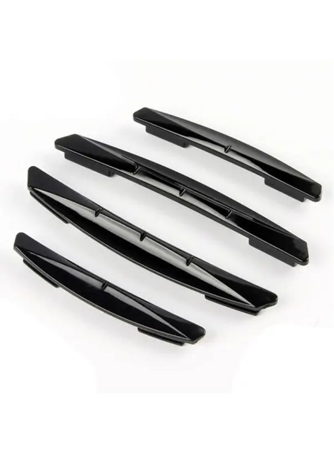 Scratch Resistant PVC Door Guard Strip Black 1set 4pcs For Protection And Style - Image 3