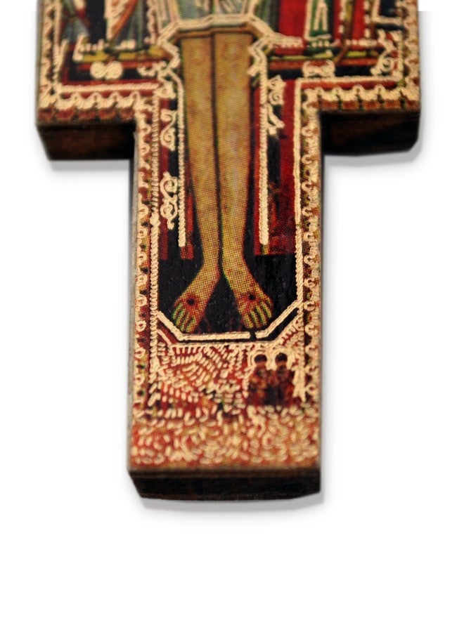 Venerare Deluxe San Damiano Crucifix | Great Catholic Gift for First Holy Communion, Confirmation, and Housewarming | Christian Home, Dorm, and Office Décor (3.5" x 2.25") - Image 5
