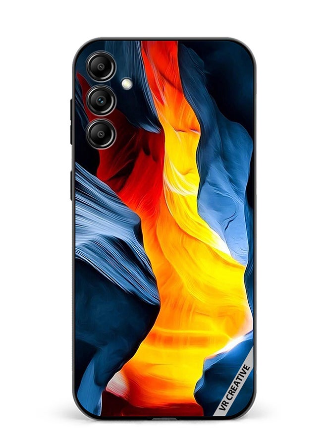 VR CREATIVE Protective Case Cover For Samsung Galaxy A55 Abstract Design Multicolour - Image 1