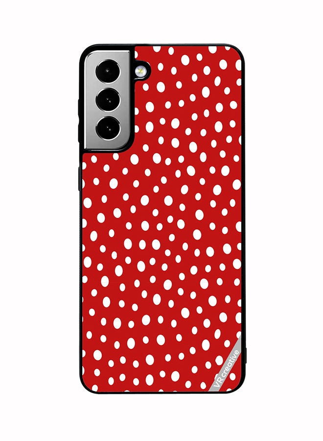 VR CREATIVE Protective Case Cover For Samsung Galaxy S21 FE 5G Charlotte Design Multicolour - Image 1