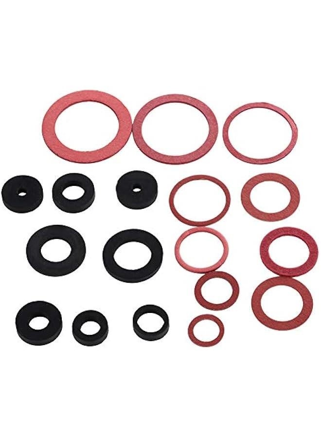 Plumbing Gaskets, 141pcs High Density Rubber Tap Sealing Washers Assortment Set, Rubber Sealing Assortment Plumbing Gasket Set for Sealing Taps, Valves, and More  - Image 3