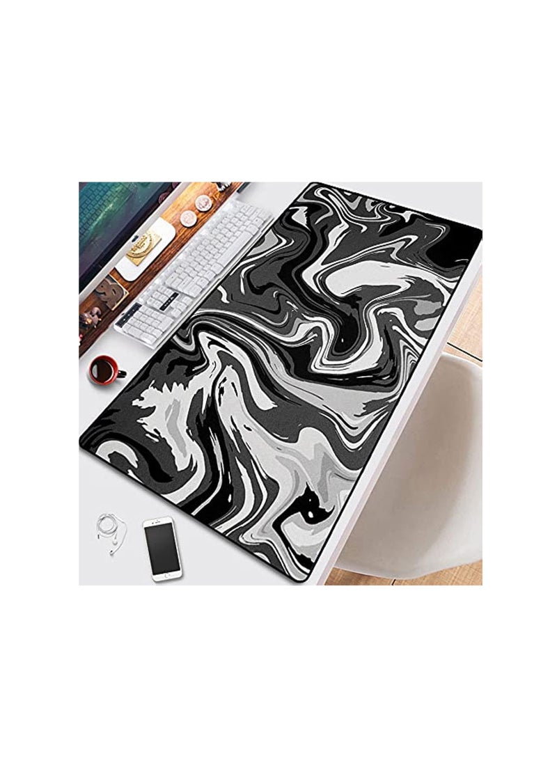 Dubkart - Liquid Computer Mouse Pad Large Gaming Mouse Pad Mousepad Large Keyboard Mouse Pad Desk Mat.(Random colour) - Image 1