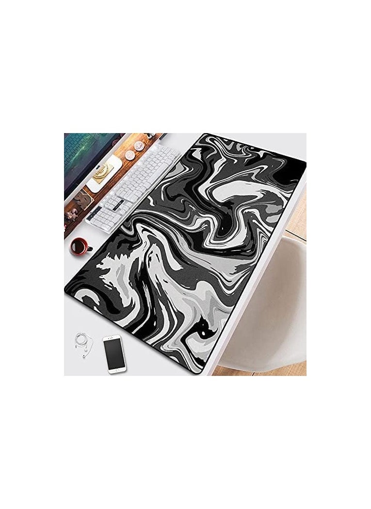 Dubkart - Liquid Computer Mouse Pad Large Gaming Mouse Pad Mousepad Large Keyboard Mouse Pad Desk Mat.(Random colour) - Image 1