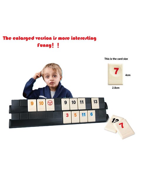 Family Version 6 Players Gameplay Upgrade Version With Enlarged Game Cards Digital Game Cards Adult Casual Party Secret Cards Board Games Puzzle Toys