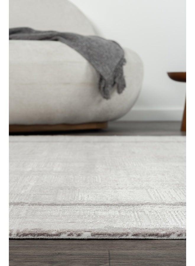 Koza Home Koza Hali Koza Premium Lara Gray Carpet A0250B Living Room Sitting Room Bedroom Corridor Machine Carpet 120 x 180 - Image 3