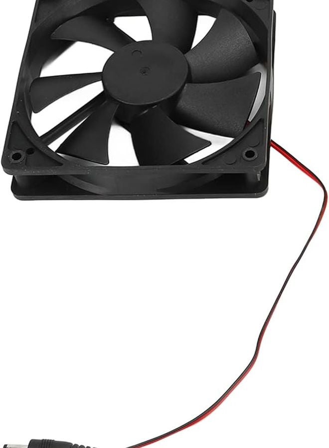 5W 12V مجموعة مروحة تعمل بالطاقة الشمسية مع حامل لتهوية حظيرة الدواجن والصوبة الزراعية والسقيفة - Image 5