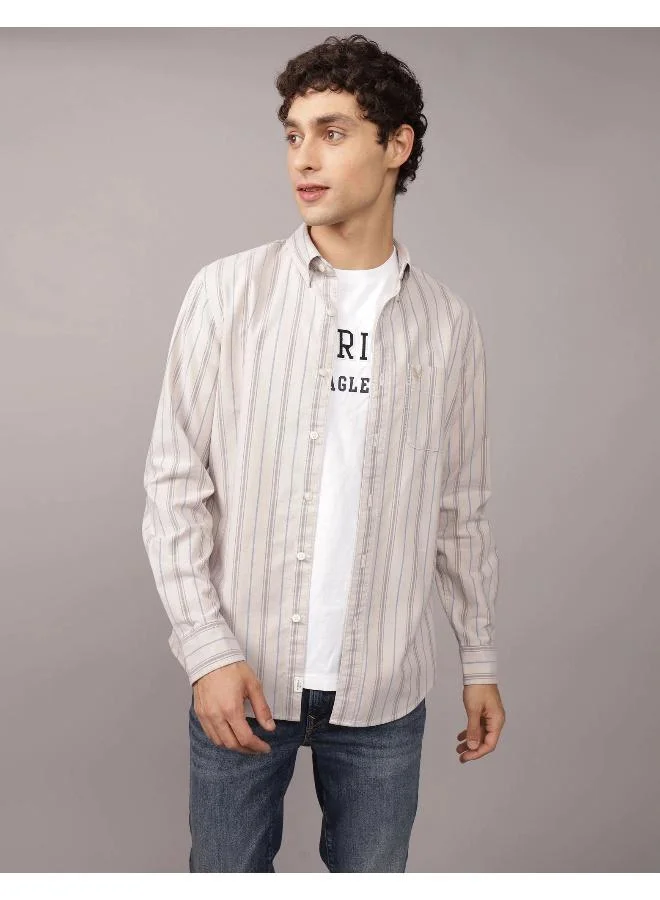 امريكان ايجل Slim Fit Oxford Shirt