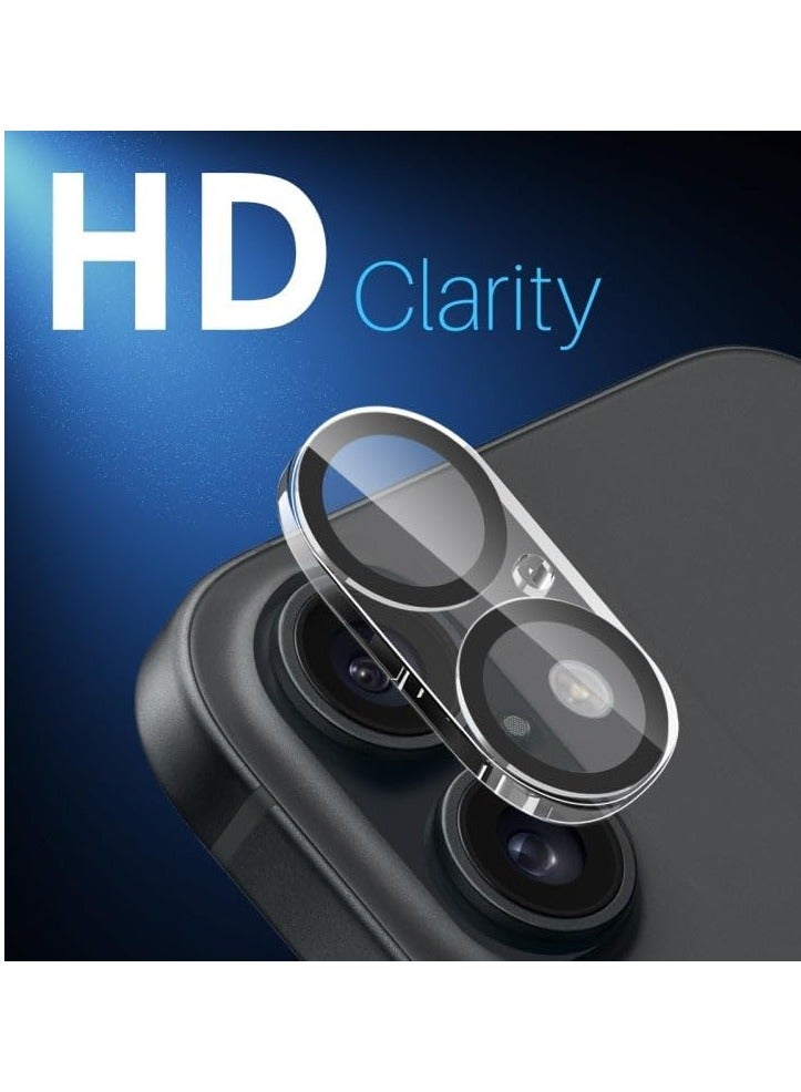 general I Phone 16 - 16 Plus Camera Lens Protection Tempered Glass - Image 3