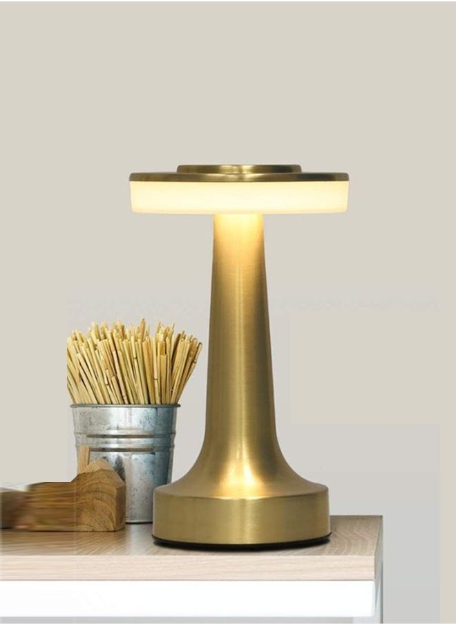 Evren Rechargeable Cordless Touch control Eclipse base Table Lamp  - Image 1
