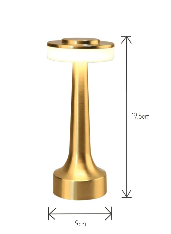 Evren Rechargeable Cordless Touch control Eclipse base Table Lamp  - Image 3
