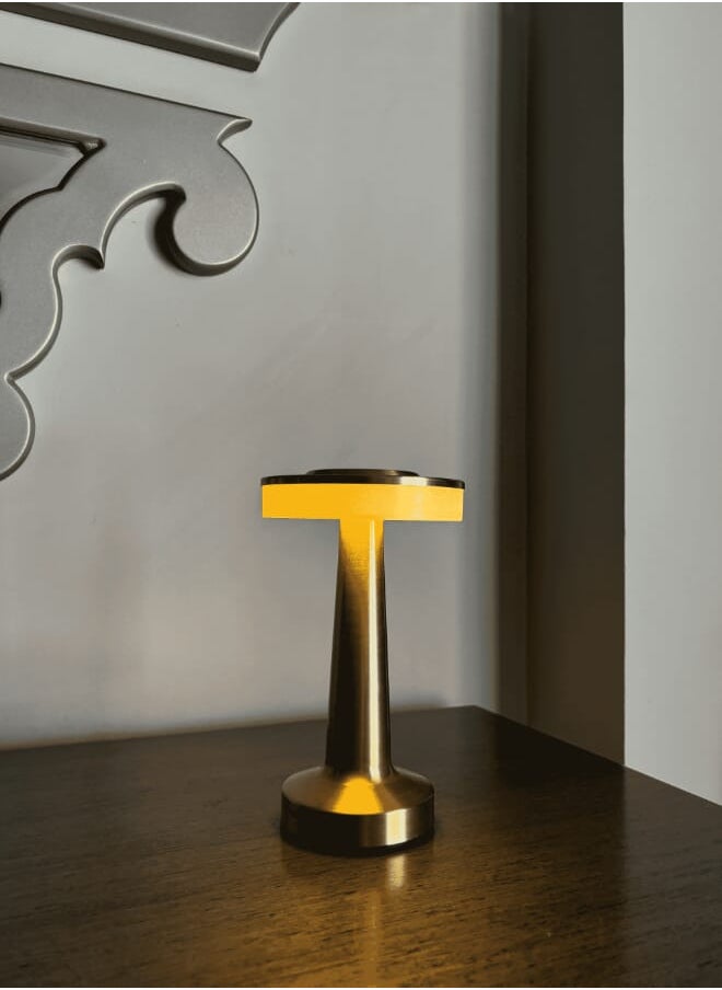 Evren Rechargeable Cordless Touch control Eclipse base Table Lamp  - Image 2
