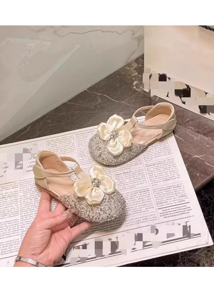 XiaoXiang Feng Shui Diamond Soft Bottom Princess Sandals - Image 2