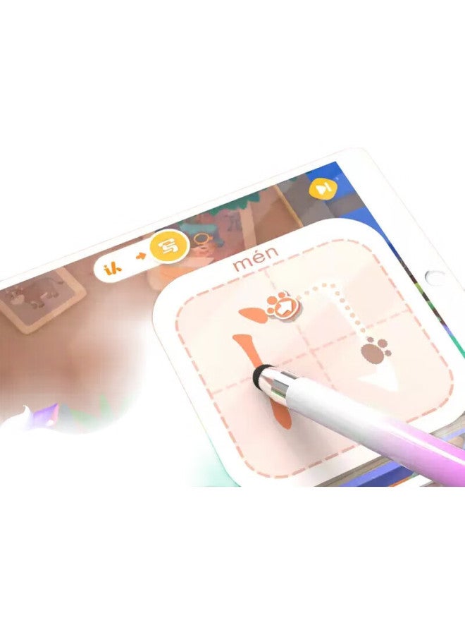 Linkstone Kids Touch Screen Pen For Hiwonder W3 Learning Machine Touch Pen Ipad Retractable Point Reading Pen Universal Excellent School Step By Step High S6 Capacitive Pen Tablet Touch Reading Stick - Image 2