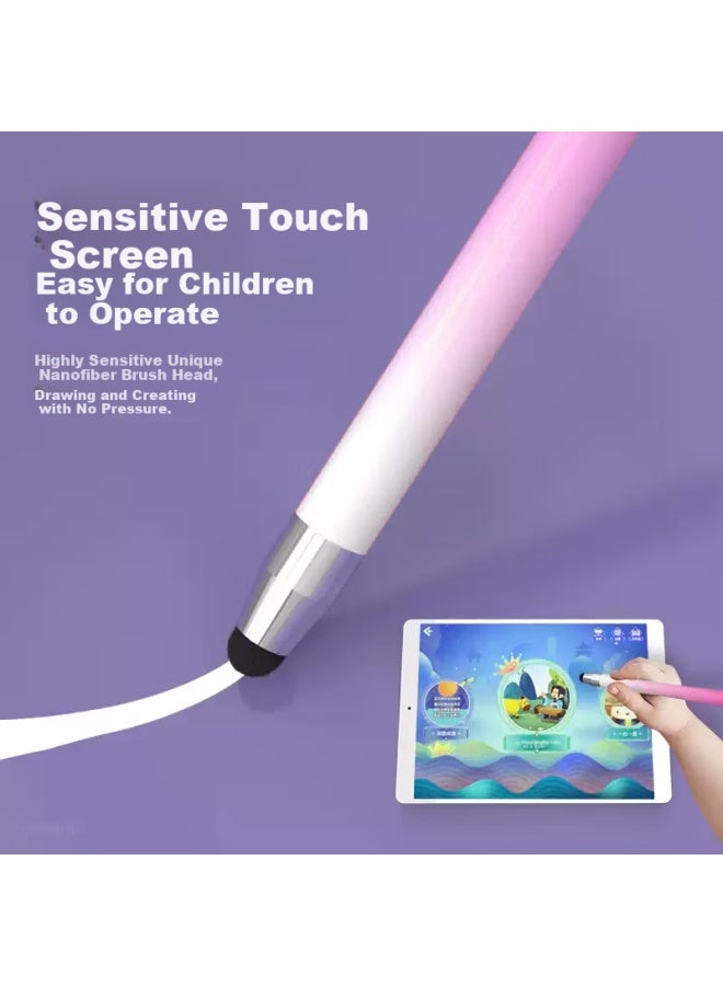 Linkstone Kids Touch Screen Pen For Hiwonder W3 Learning Machine Touch Pen Ipad Retractable Point Reading Pen Universal Excellent School Step By Step High S6 Capacitive Pen Tablet Touch Reading Stick - Image 4
