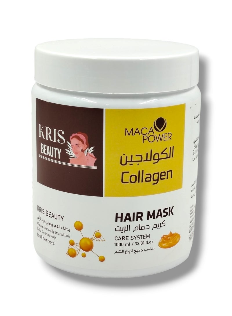 krisbeauty Kris Beauty Collagen Hair Bath Mask 1000ml 