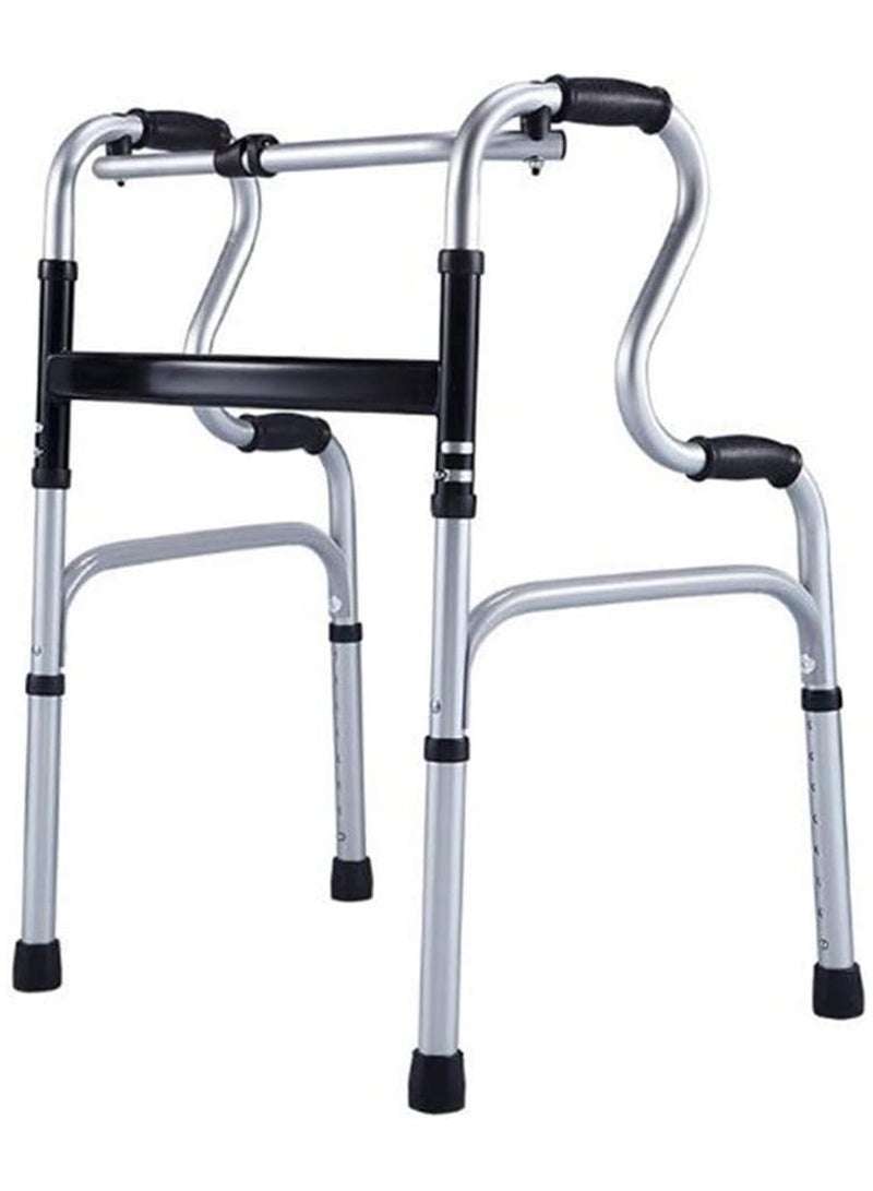 Walker fracture crutches old man cane four-legged crutches non-slip walker crutches assisted walking for the elderly