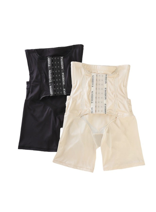 KUYING High Waisted Anti Glare Postpartum Waist Cinching And Hip Lifting Safety Pants For Body Shaping Set Of 2 - Image 1