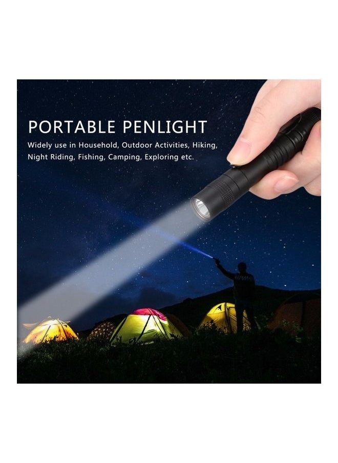 NIBEMINENT Mini LED Pen-Shaped Flashlight Black  - Image 2
