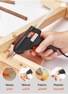 LAWAZIM Glue Sticks - 16 Piece 7.4 x 200mm - Instant Melting Quick-Drying Clear Adhesive Hot Melt Glue sticks Strong Bonding for DIY School Crafting Arts Crafts and Home Repairs Improvement Projects  - Image 5
