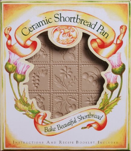 Brown Bag Flowers  Berries Shortbread Cookie Pan - Image 1