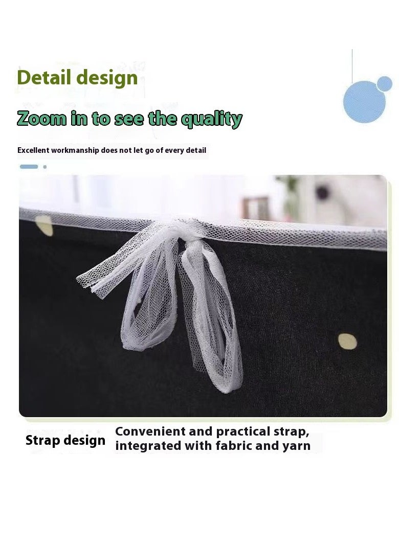 SISGL Upper Deck Single Bed Curtain Privacy Bed Tent With Stand And Mosquito Net  - Image 3