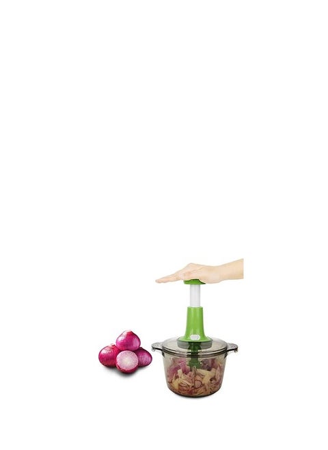 Kibbeh 2L -  Easily And Quickly Chopping And Mincing Vegetables And Meat. Works Without Electricity  Multicolor