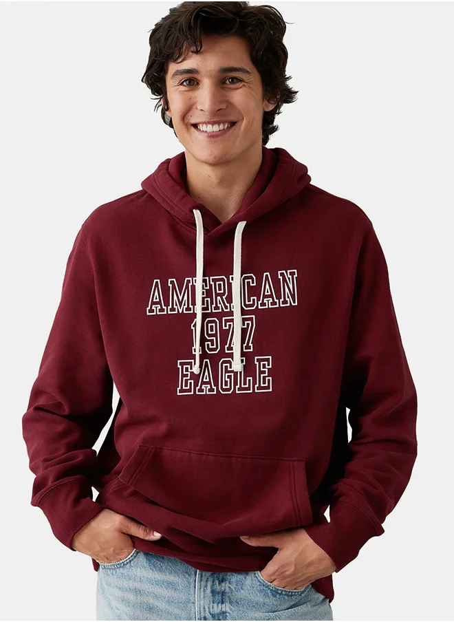 American Eagle AE Super Soft Graphic Hoodie