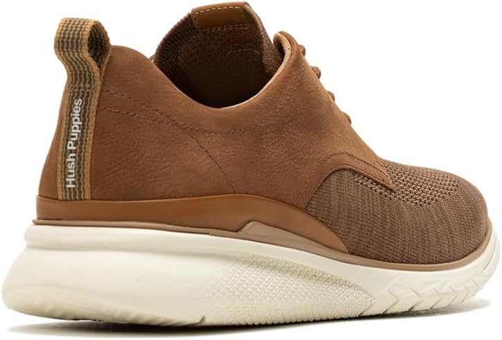 Hush Puppies Men's Lace-Up Sneakers in Cognac - Image 4