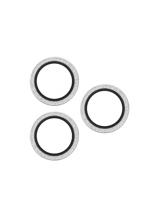 PanzerGlass iPhone 17 Pro Max / 17 Pro / 16 Pro Max / 16 Pro Camera Lens Protector Hoops, Rings w/ High Clarity, Anti-Scratch Anti-Fingerprint, No Image Distortion, Easy Install, Glitter Silver - Image 4