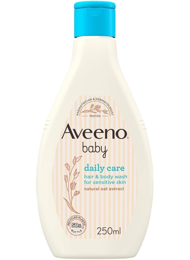 Aveeno Baby - Aveeno Baby Daily Care Hair and Body Wash 250 ml - Image 1