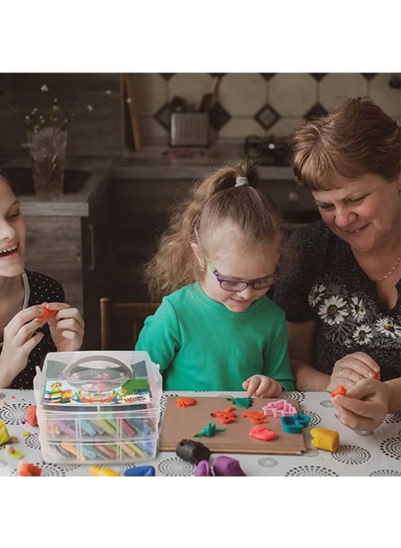 32-color soft clay, plasticine, oven mud tool set - Image 4