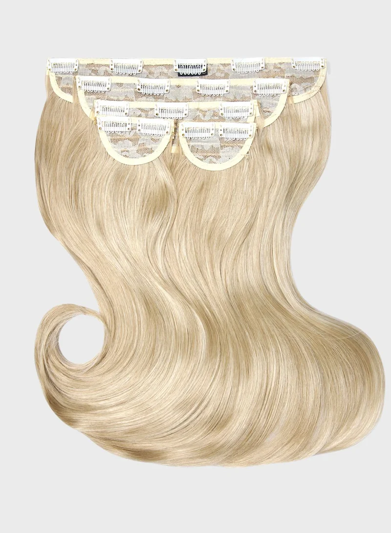 LullaBellz Blowdry 22 Inch 5 Piece Clip In Extensions - Light Blonde