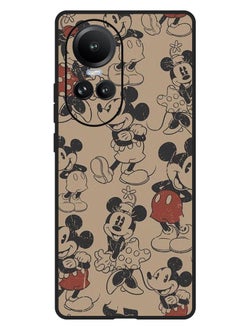 Theodor Protective Case Anti Scratch Shock Proof Bumper Cover For Oppo Reno 10/10 Pro Mickey (3)  - Image 1
