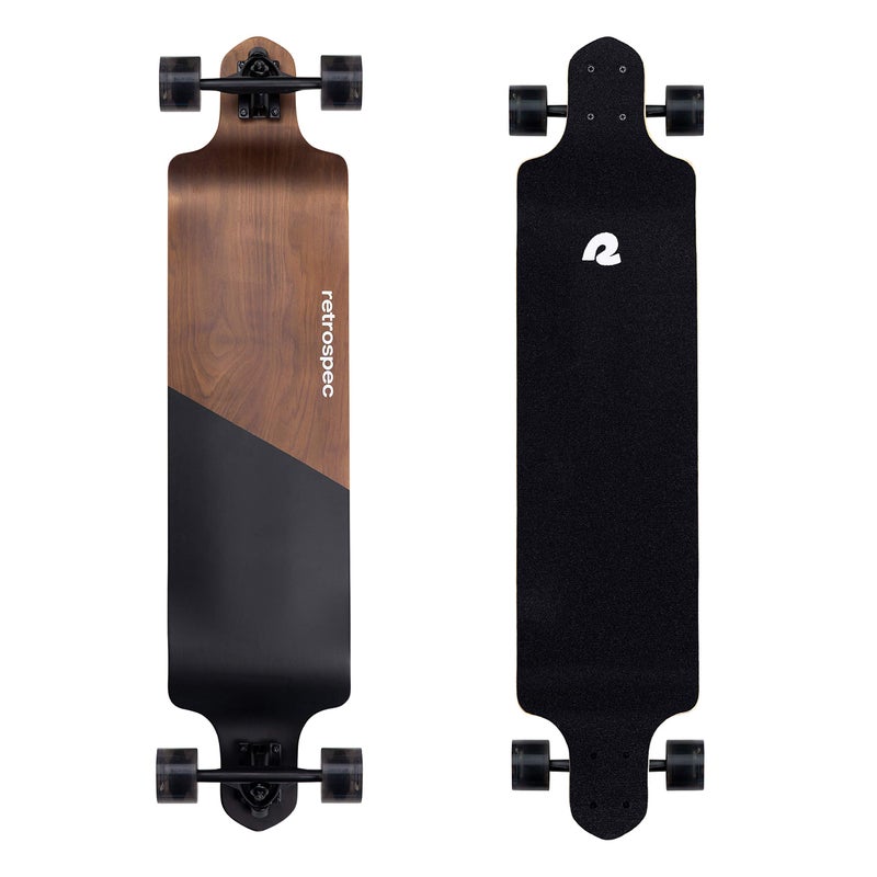 Retrospec Tidal 41-inch Drop-Down Longboard Skateboard Complete 41-Inch - Image 1