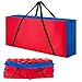 COSTWAY Giant 4 in A Row Carrying Bag Storage Bag for Jumbo 4toScore Giant Game Set Game Set Not Included Carrying Bag for Giant 4 in a Row Connect Game with Ergonomic Handle Durable Zipper - Image 3