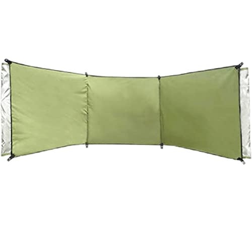 WANLIAN Windbreaks Stove Windscreen Oxford clothNo included PolesCamping Beach Windshield ShelterBackpack Portable Picnic ScreenSunshade ScreenOutdoor Caravan Privacy Shieldfor Garden BBQ Picnic - Image 1