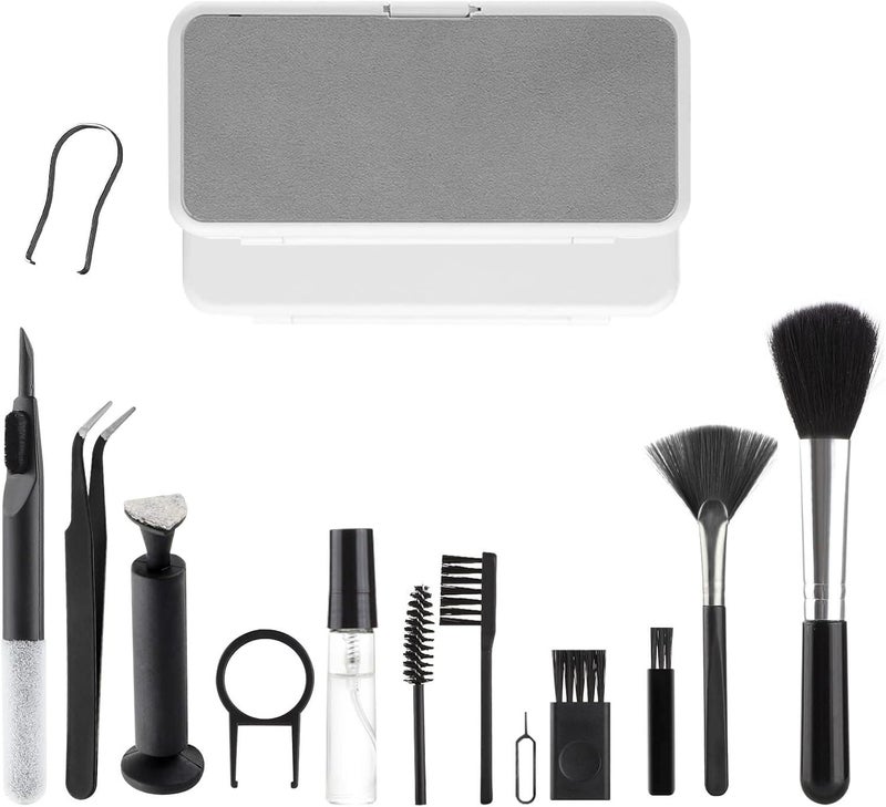 AMBLIC 18-in-1 Multi-Functional Smart Cleaning Kit Tool Set, Electronic Gadget Cleaning Tool Kit for All Smartphones,Tablet,Computer,Laptops,Keywords,Earphones and Card Remover (18-in-1 Cleaning KIT) - Image 2