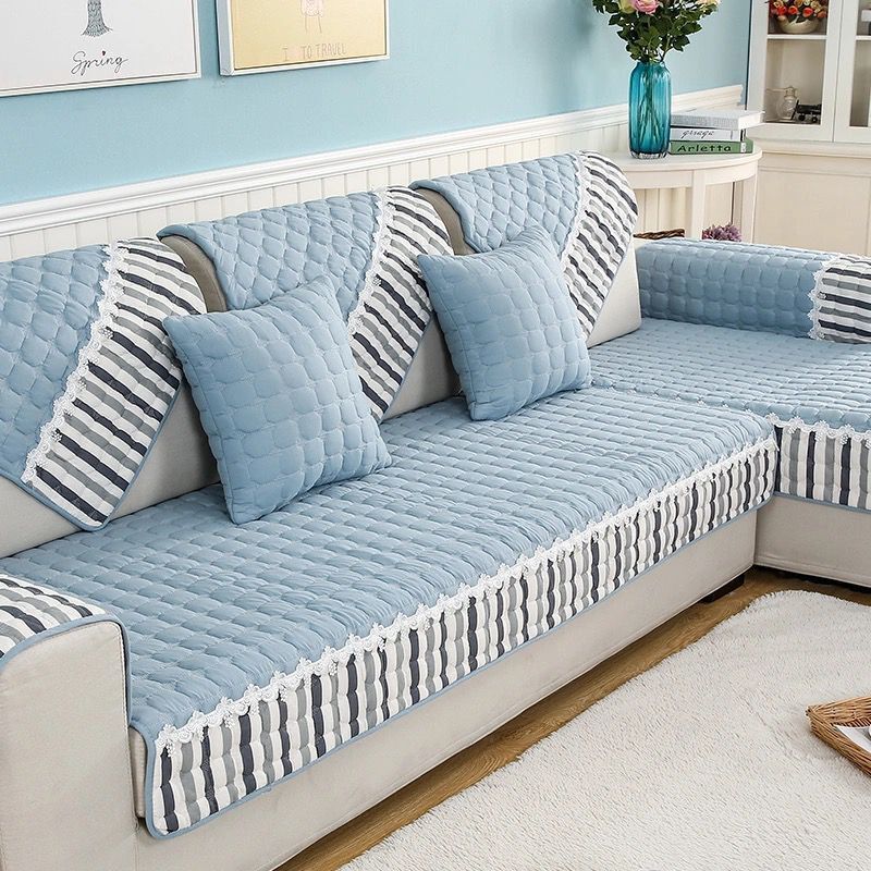 73Hours Sofa Cushion For All Seasons, Universal Fabric Sofa Cover, Simple Sofa Cover, Cushion European Style - Image 3