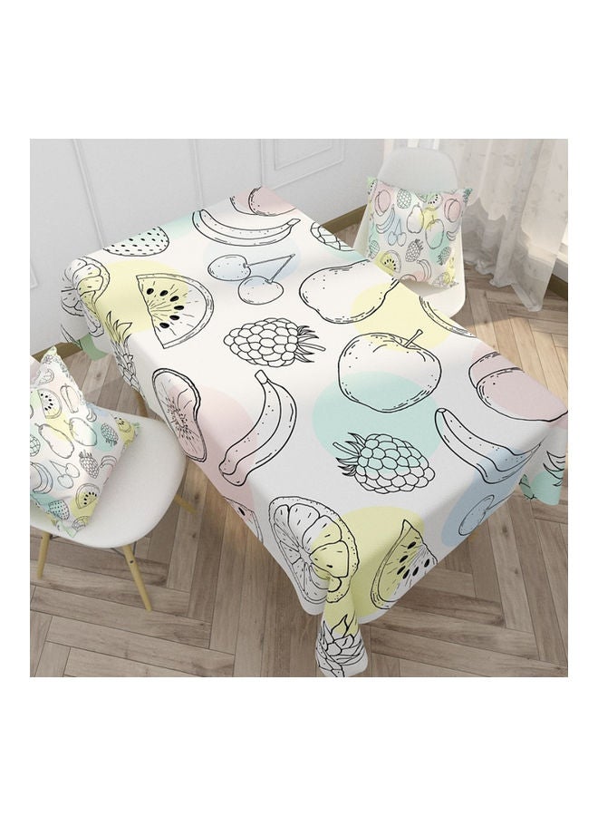 نيبمينينت مفرش طاولة منزلي مضاد للماء متعدد الألوان 140x220x0.1سم