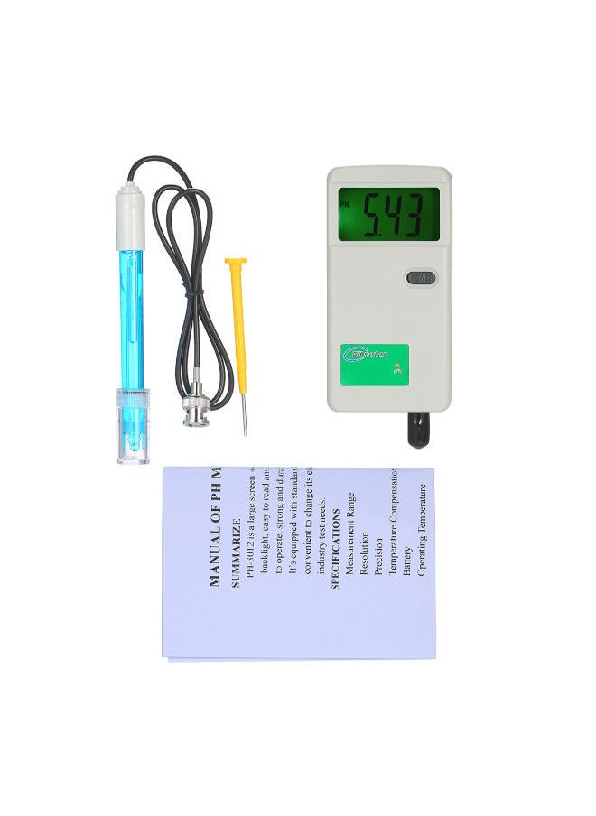 NIBEMINENT Waterproof Display Water Quality Tester White 21 x 5 10centimeter  - Image 3