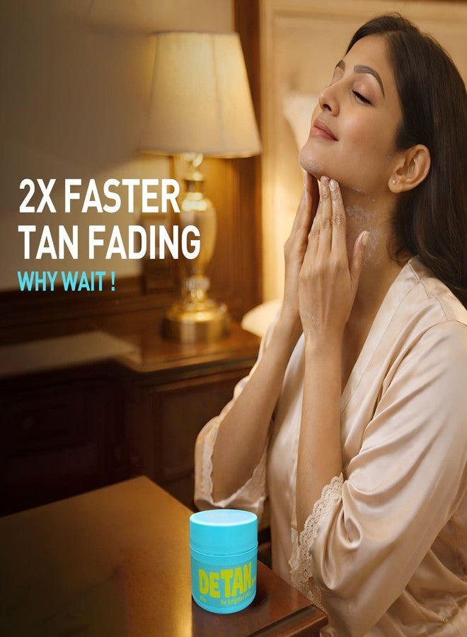W2 De Tan Gel for Face & Body - Tan Removal with Aloe Vera, Vitamin C & Natural Extracts | Cooling Gel for Men & Women | Suitable for All Skin Types - 250g - Image 4